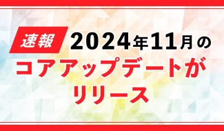 2024年11月のコアアップデート